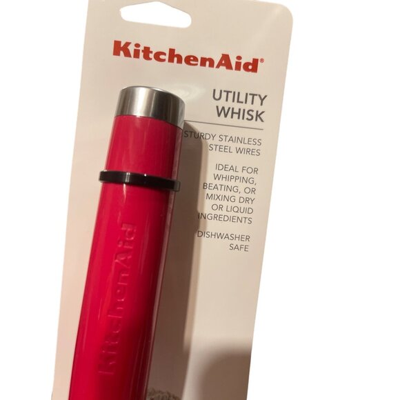 KitchenAid Hot Pink Hibiscus 12 pc. Utensils Set NEW WITH TAGS! - Picture 4 of 9